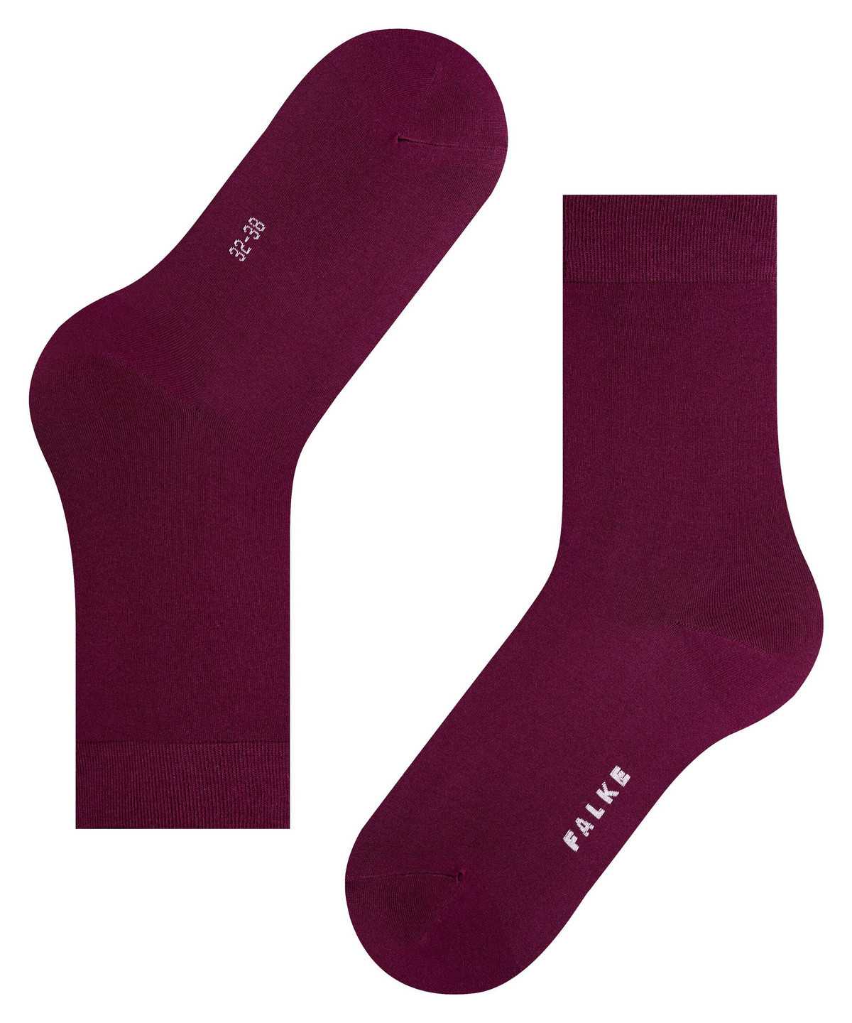 Women Falke Cotton Touch Socks Socks Red | DJSTWG608