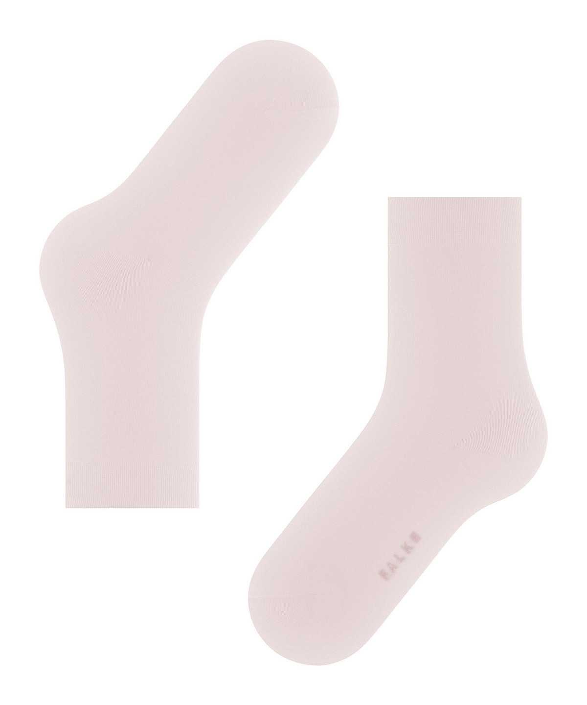 Women Falke Cotton Touch Socks Socks Rose | ULTWJZ047