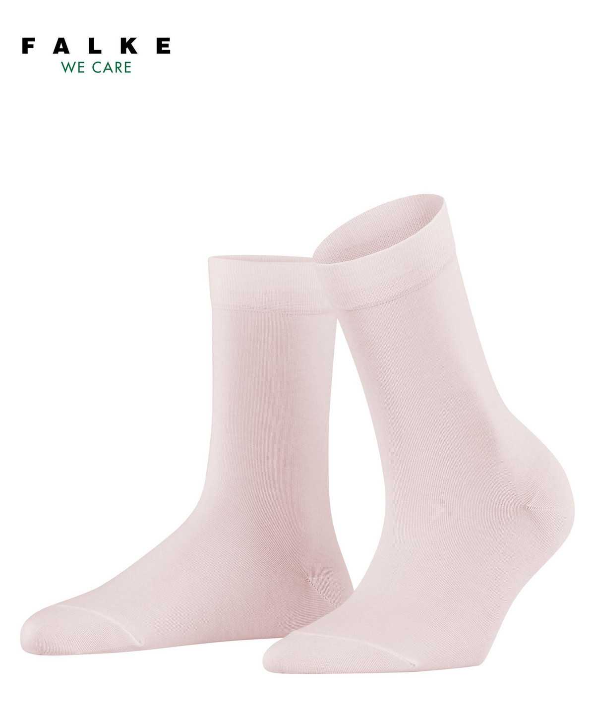 Women Falke Cotton Touch Socks Socks Rose | ULTWJZ047