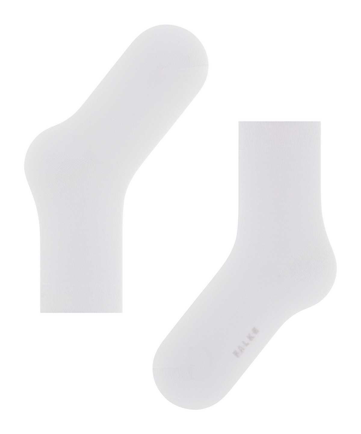 Women Falke Cotton Touch Socks Socks White | ALBMGS896