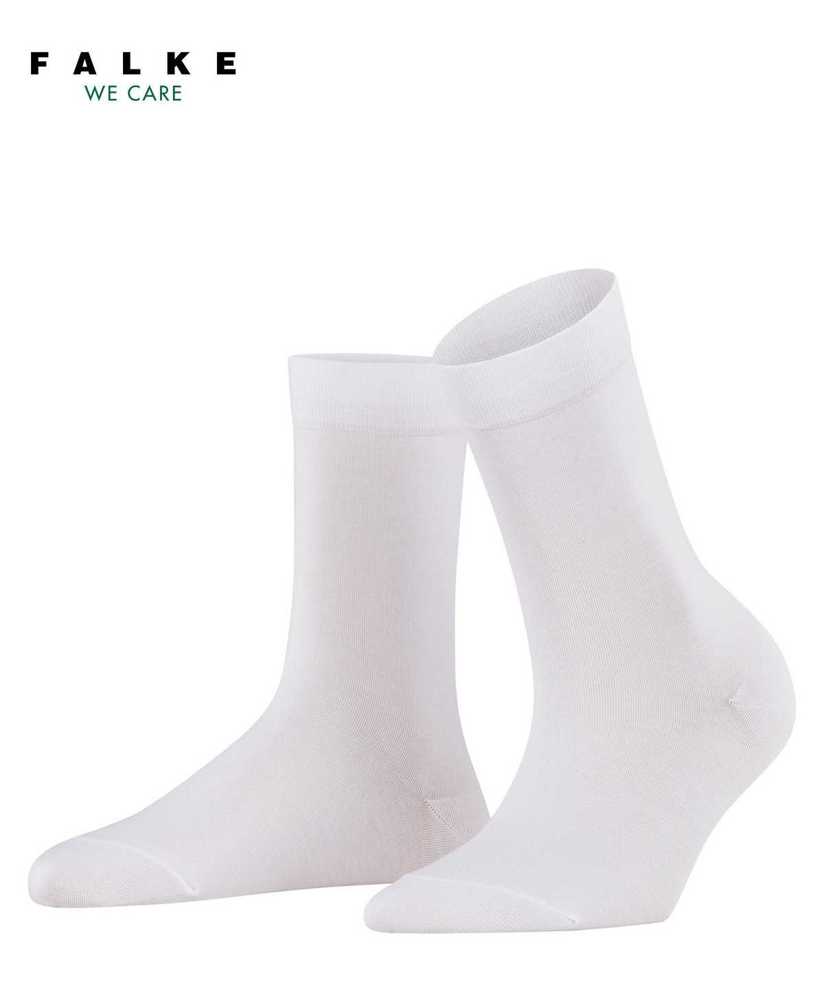 Women Falke Cotton Touch Socks Socks White | ALBMGS896