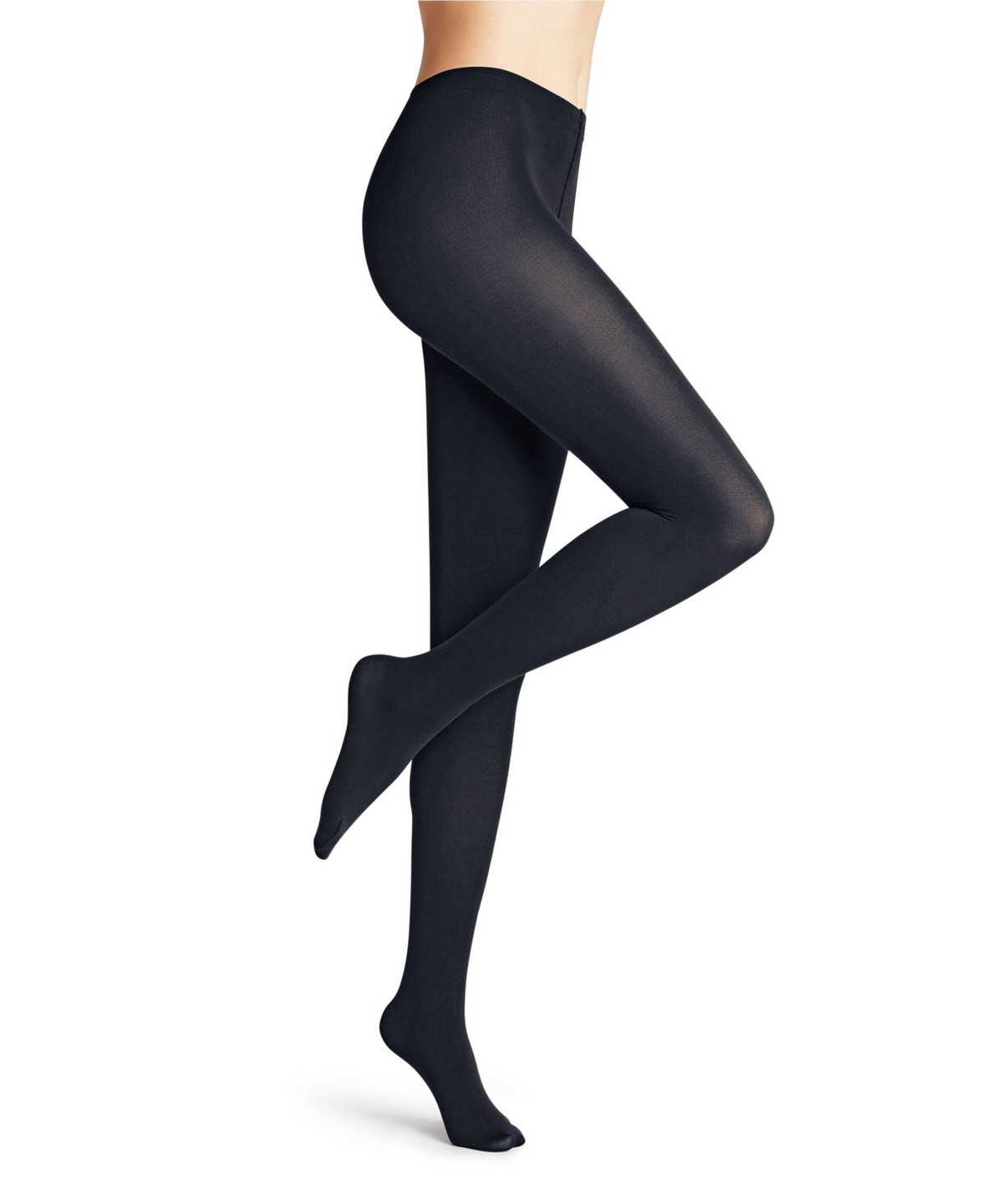 Women Falke Cotton Touch Tights Tights Blue | KLXFNI085