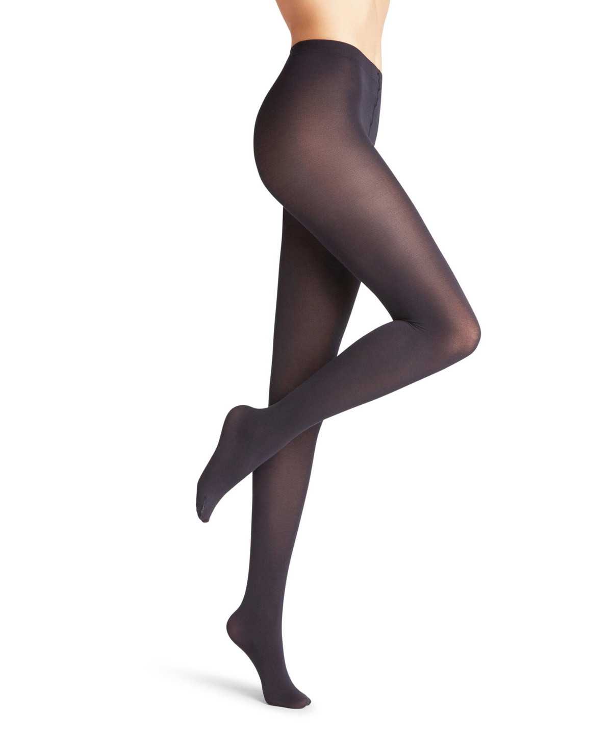 Women Falke Cotton Touch Tights Tights Blue | VJBKDT162