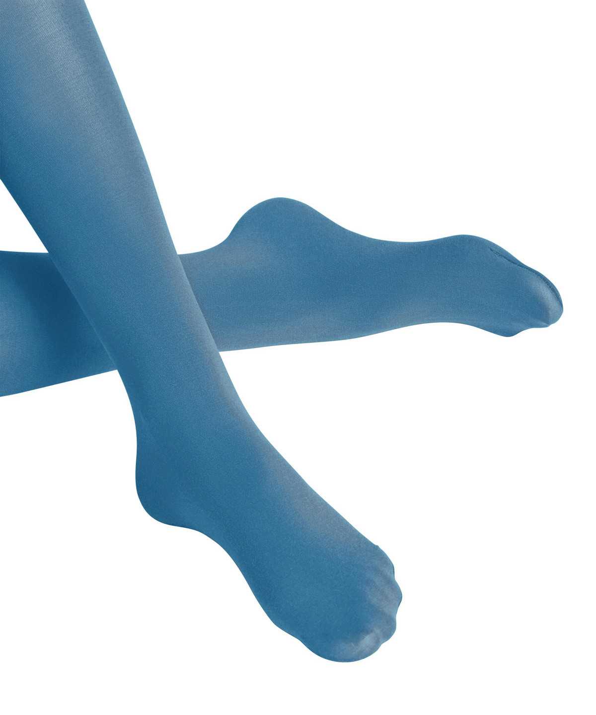 Women Falke Cotton Touch Tights Tights Blue | TLDKZO251