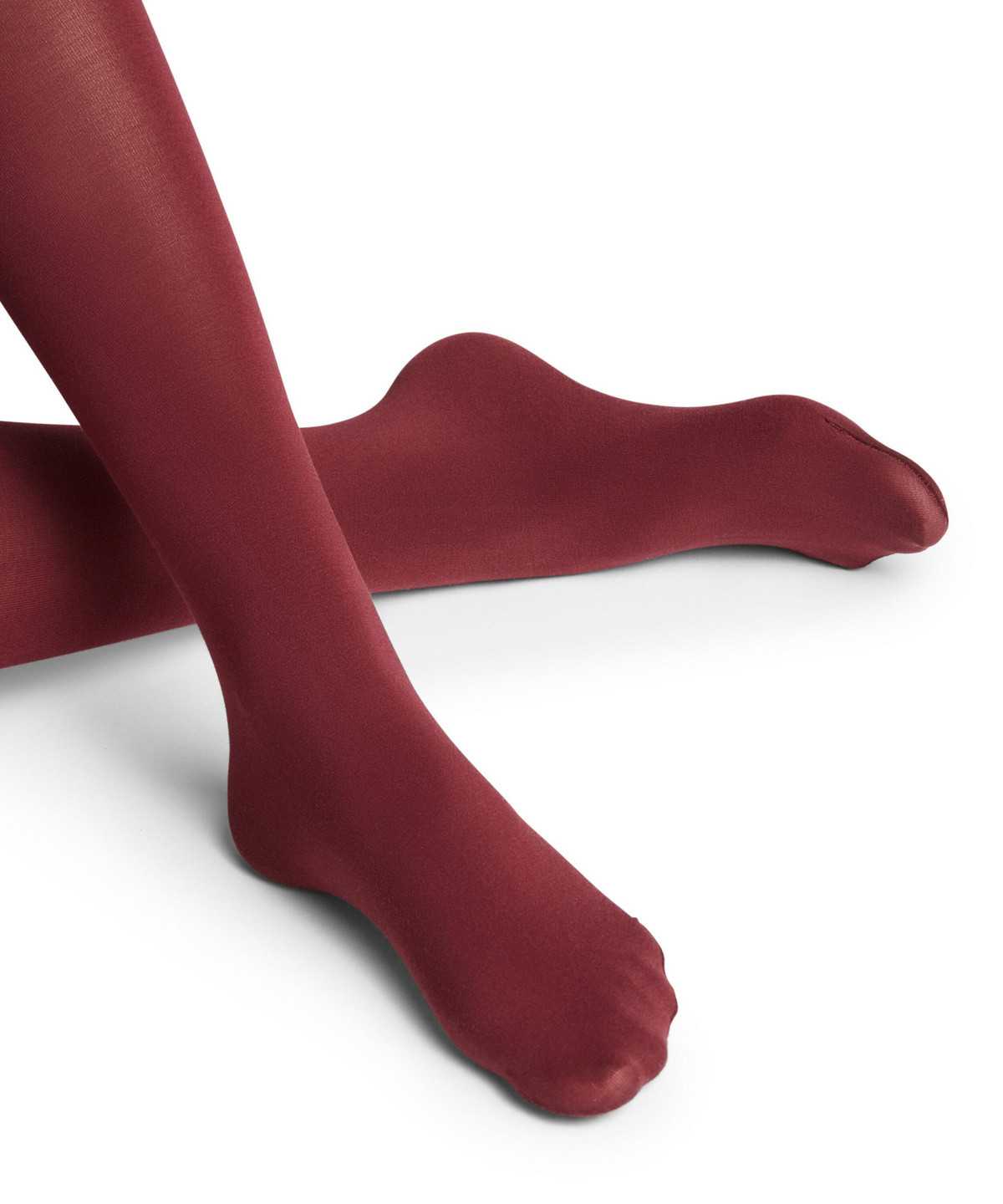 Women Falke Cotton Touch Tights Tights Red | DEWQXO357