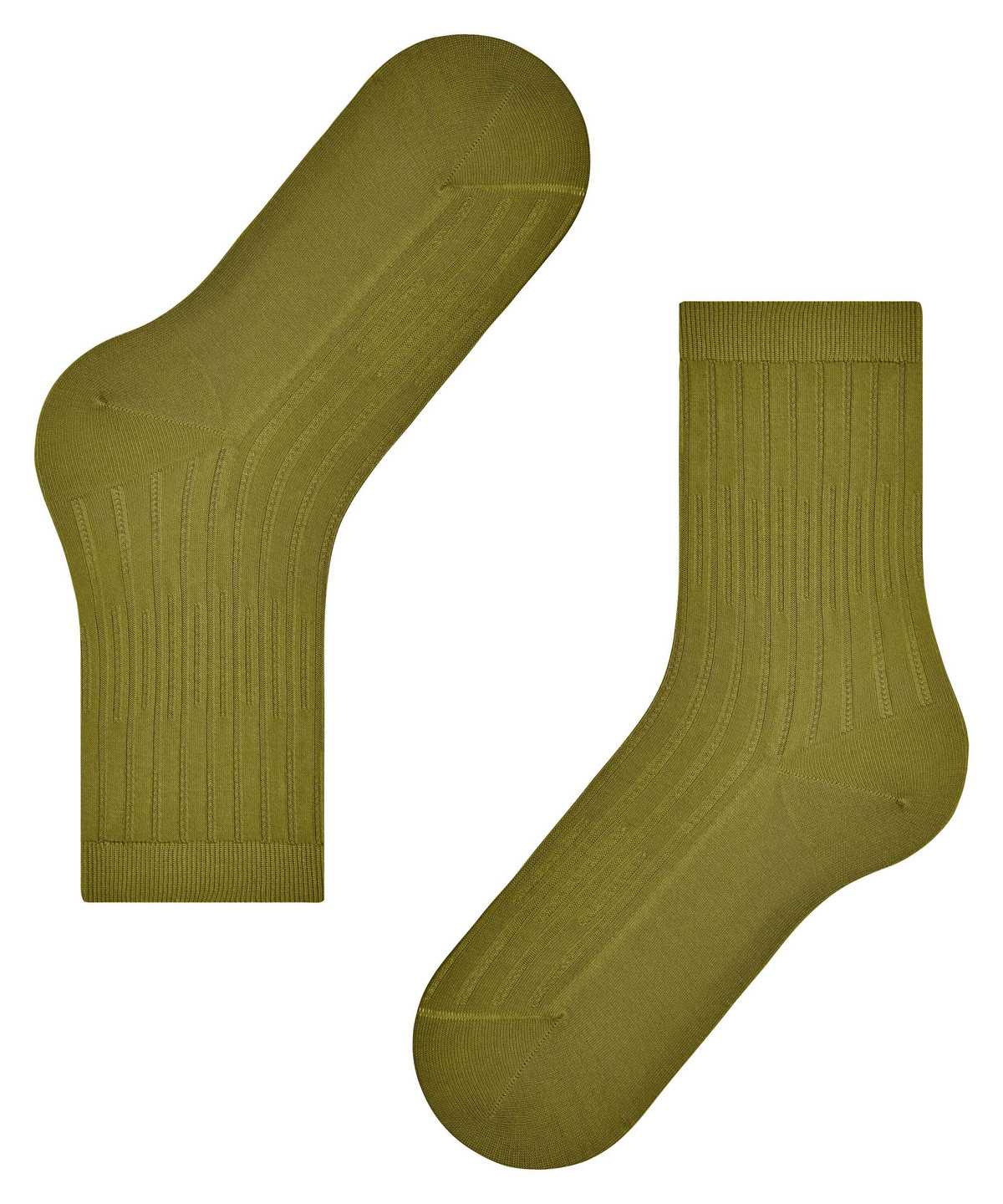 Women Falke Dash Rib Socks Socks Green | TVAHOL817