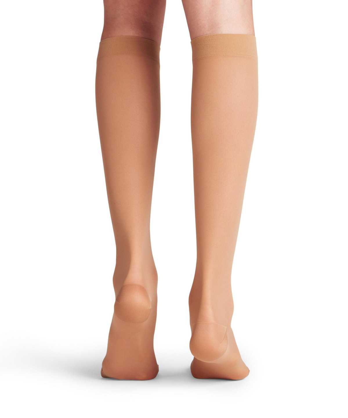 Women Falke Energize 30 DEN Knee-high Socks Socks Brown | HDJLZB412