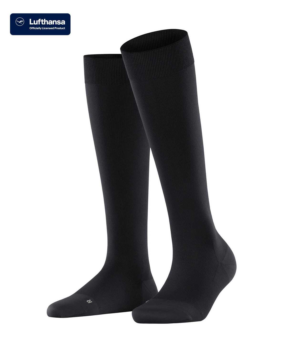 Women Falke Energizer Knee-high Socks Socks Black | XPBGCV572