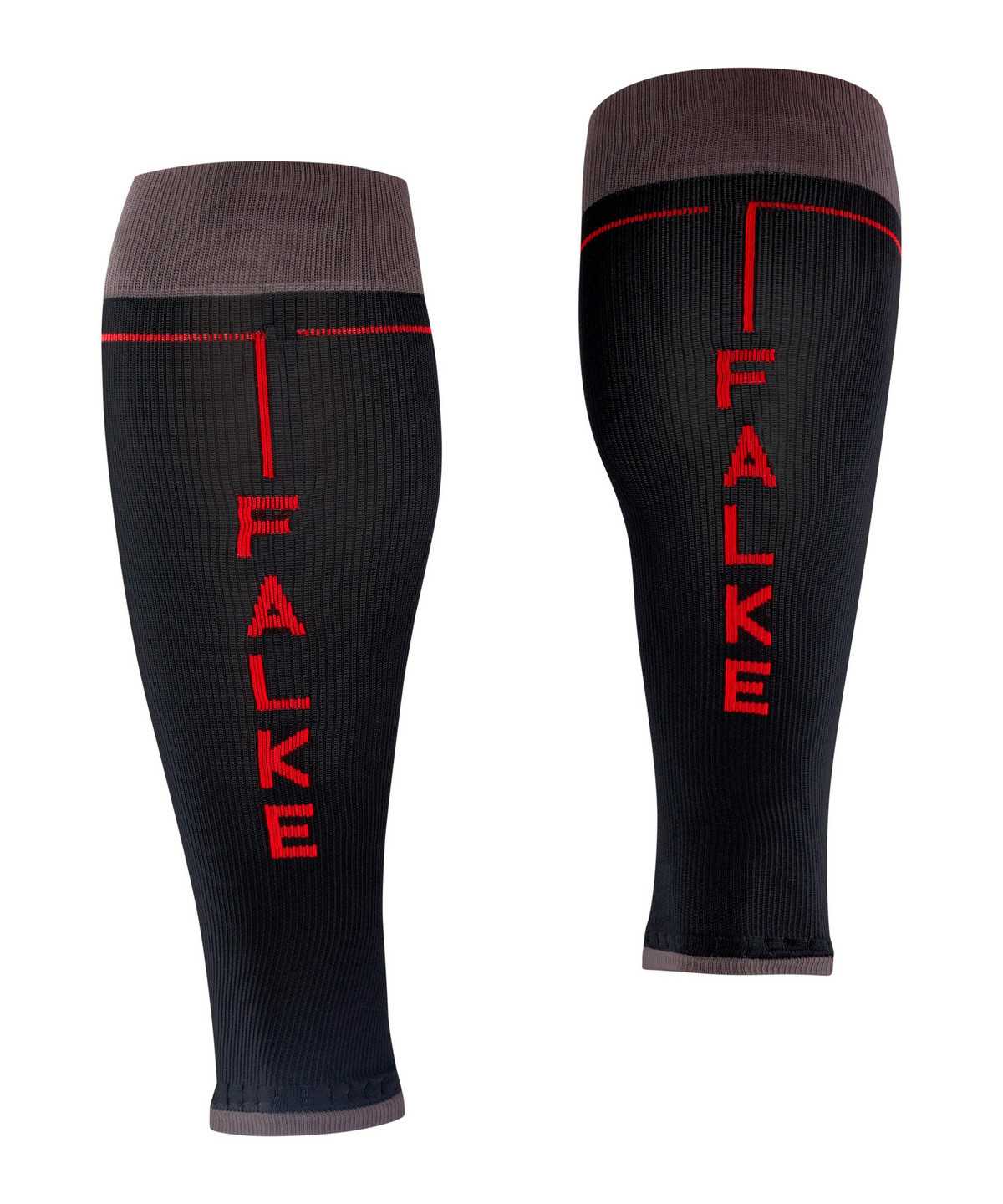 Women Falke Energizing Tube Sleeves Sports Socks Black | OMGBSU789