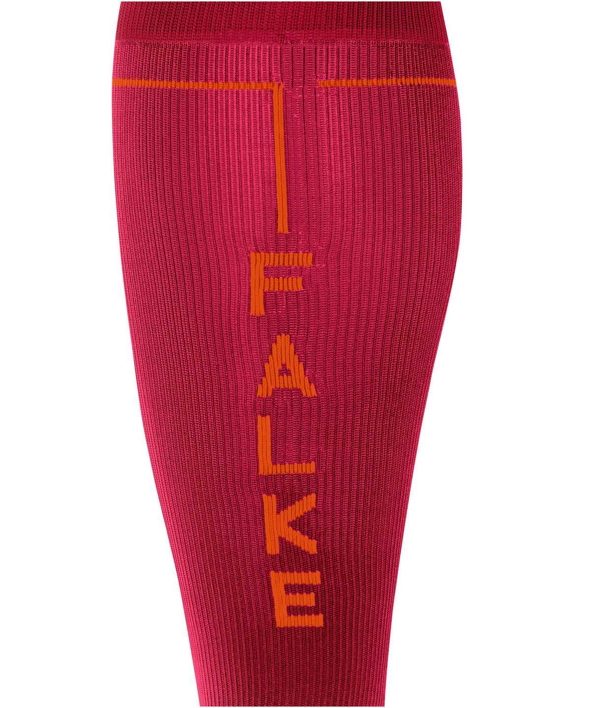 Women Falke Energizing Tube Sleeves Sports Socks Red | ZJDNAO561