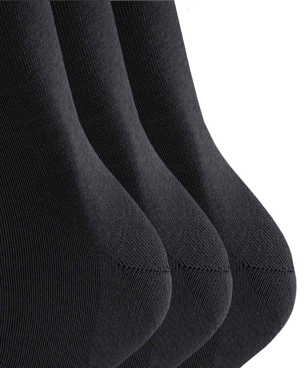 Women Falke Family 3-Pack Socks Socks Black | MKGUTW671