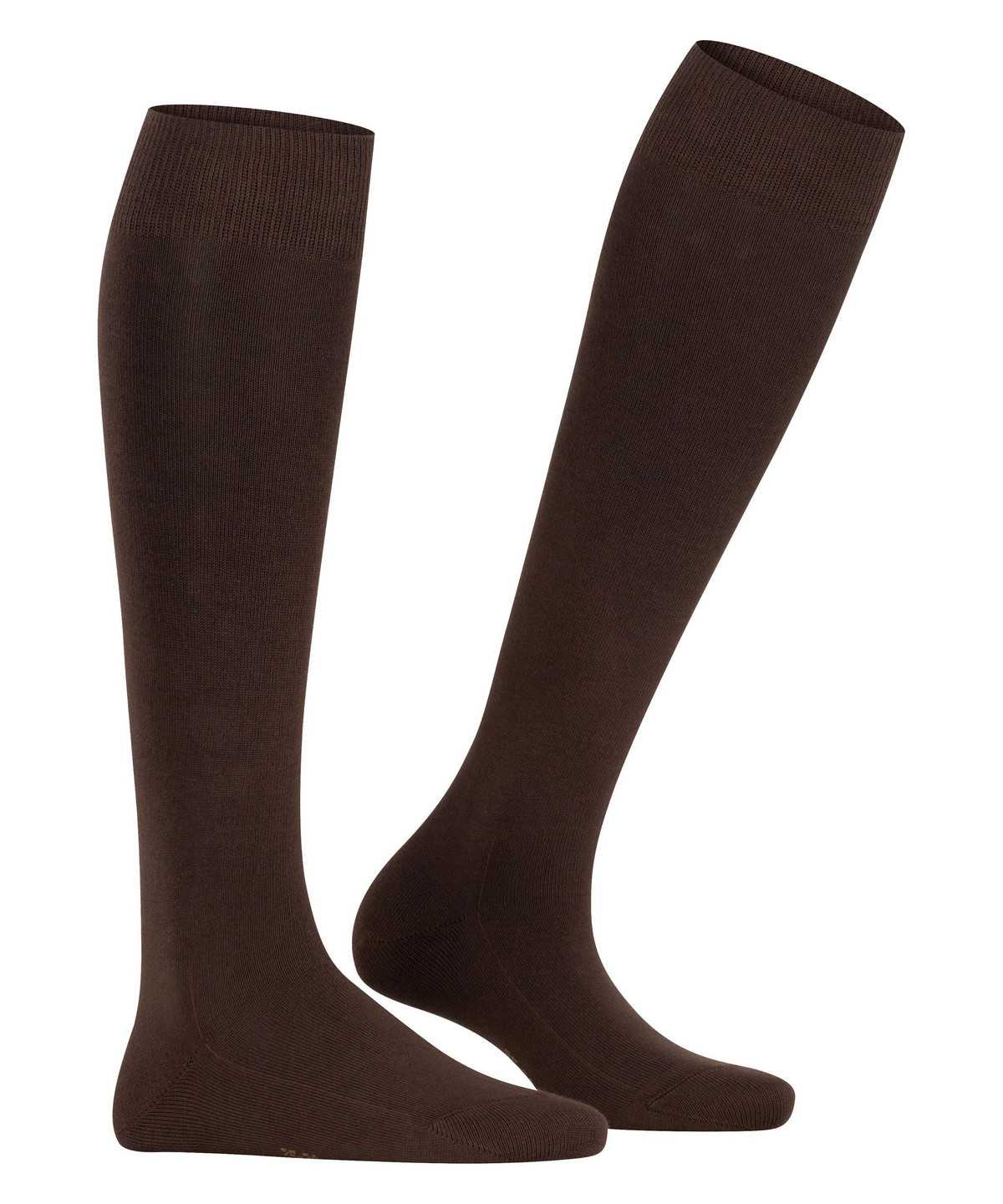 Women Falke Family Knee-high Socks Socks Brown | DSEQML206