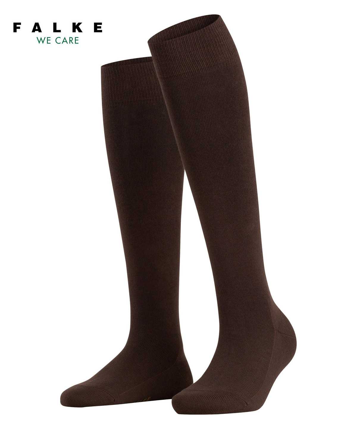 Women Falke Family Knee-high Socks Socks Brown | DSEQML206