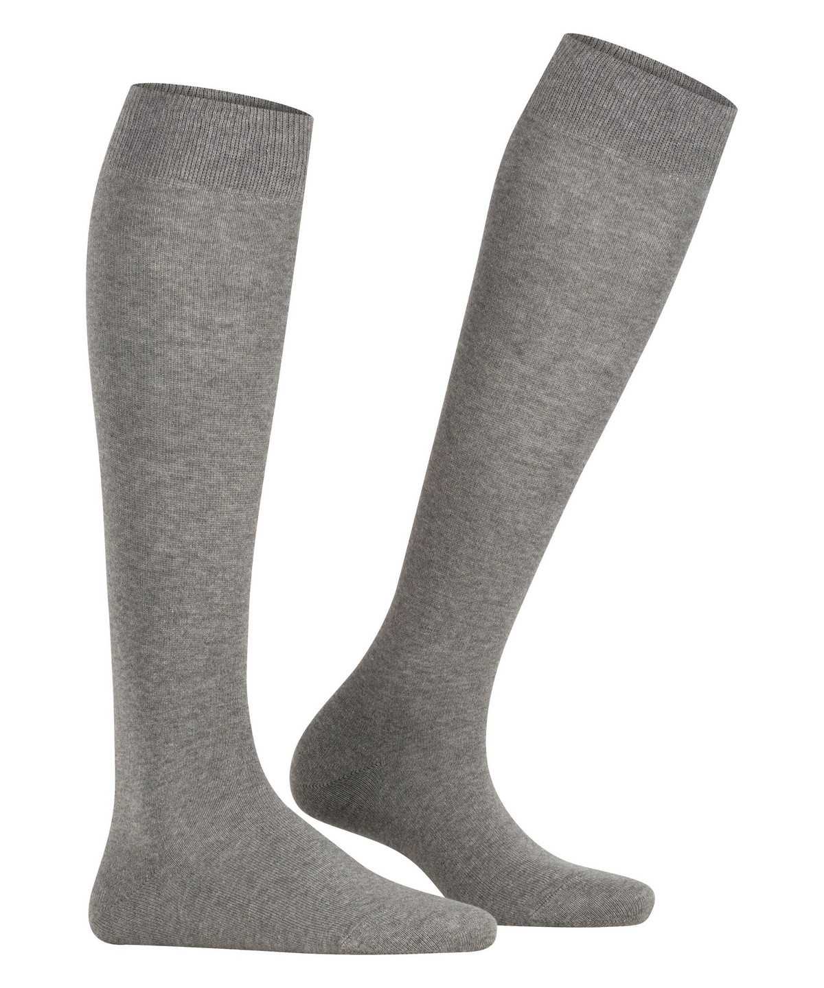 Women Falke Family Knee-high Socks Socks Grey | CPHIGD709