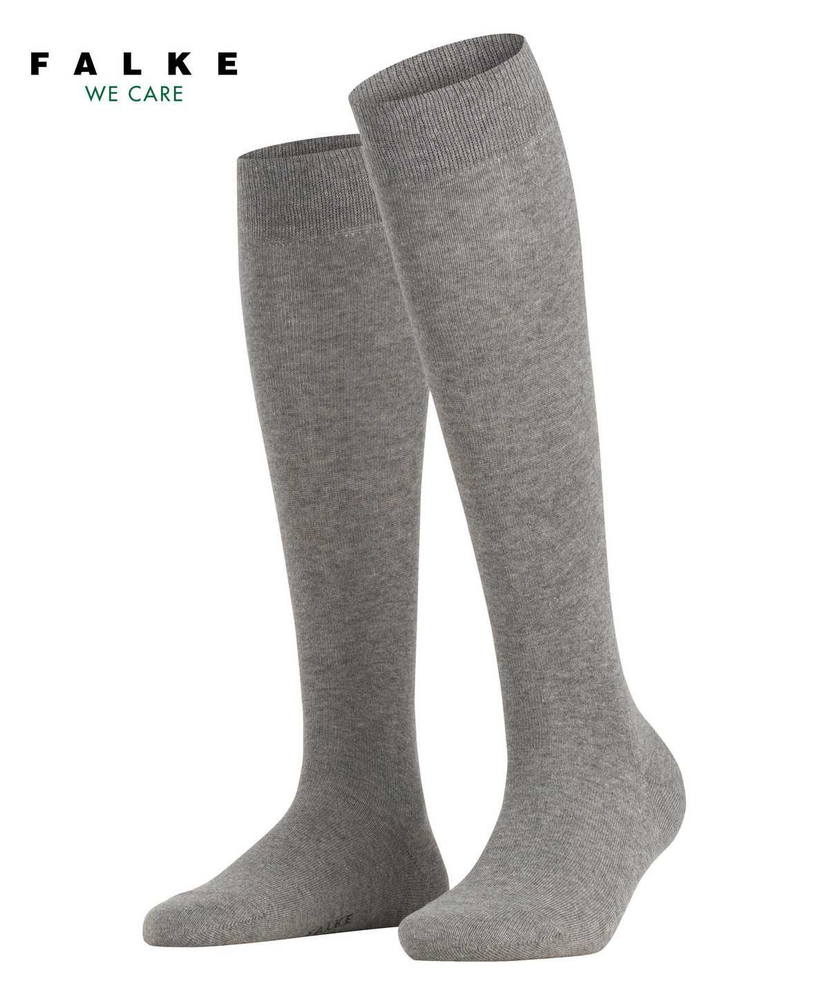 Women Falke Family Knee-high Socks Socks Grey | CPHIGD709