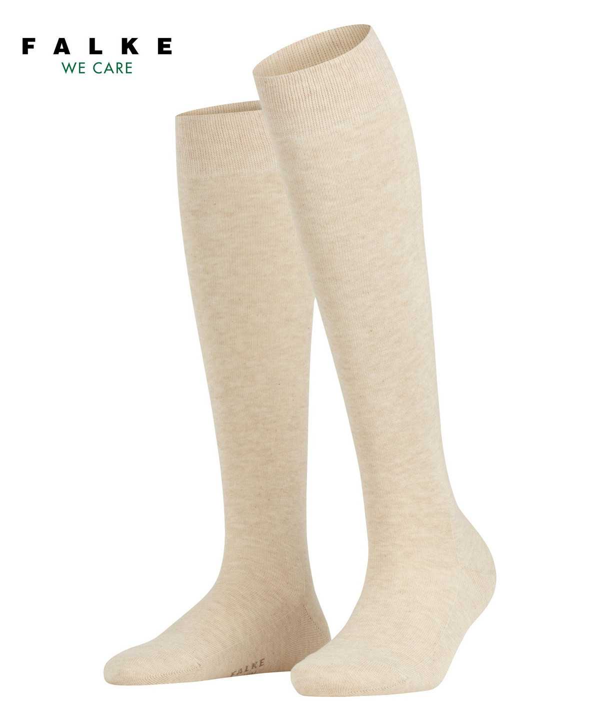 Women Falke Family Knee-high Socks Socks Beige | UOLCXZ098