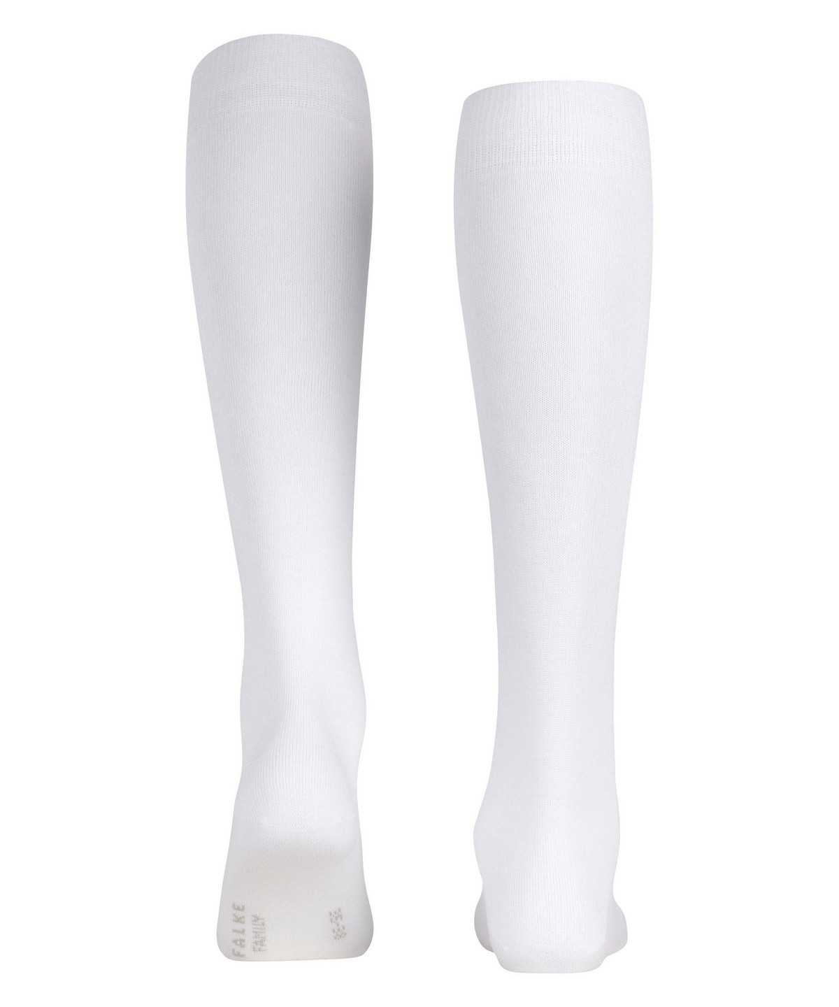 Women Falke Family Knee-high Socks Socks White | YMOHVQ590