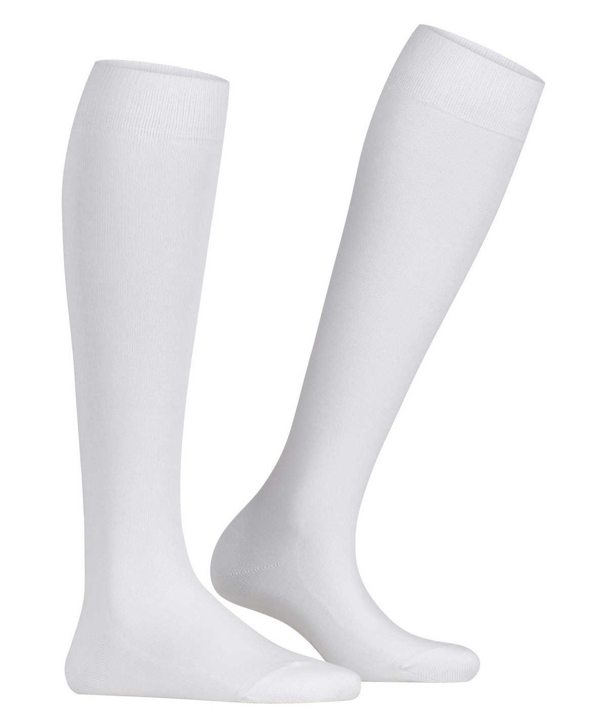 Women Falke Family Knee-high Socks Socks White | YMOHVQ590