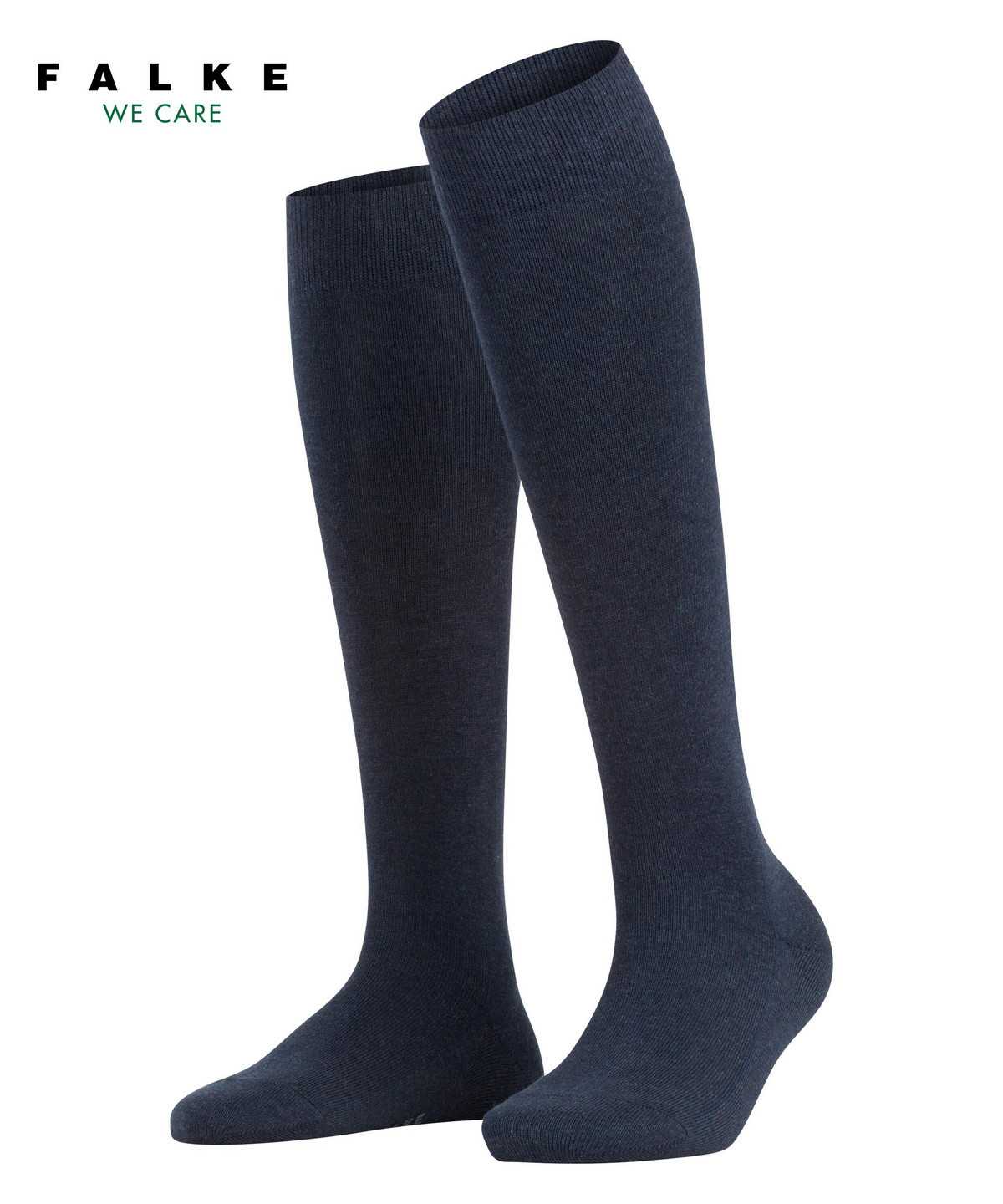 Women Falke Family Knee-high Socks Socks Blue | RGJVNE159