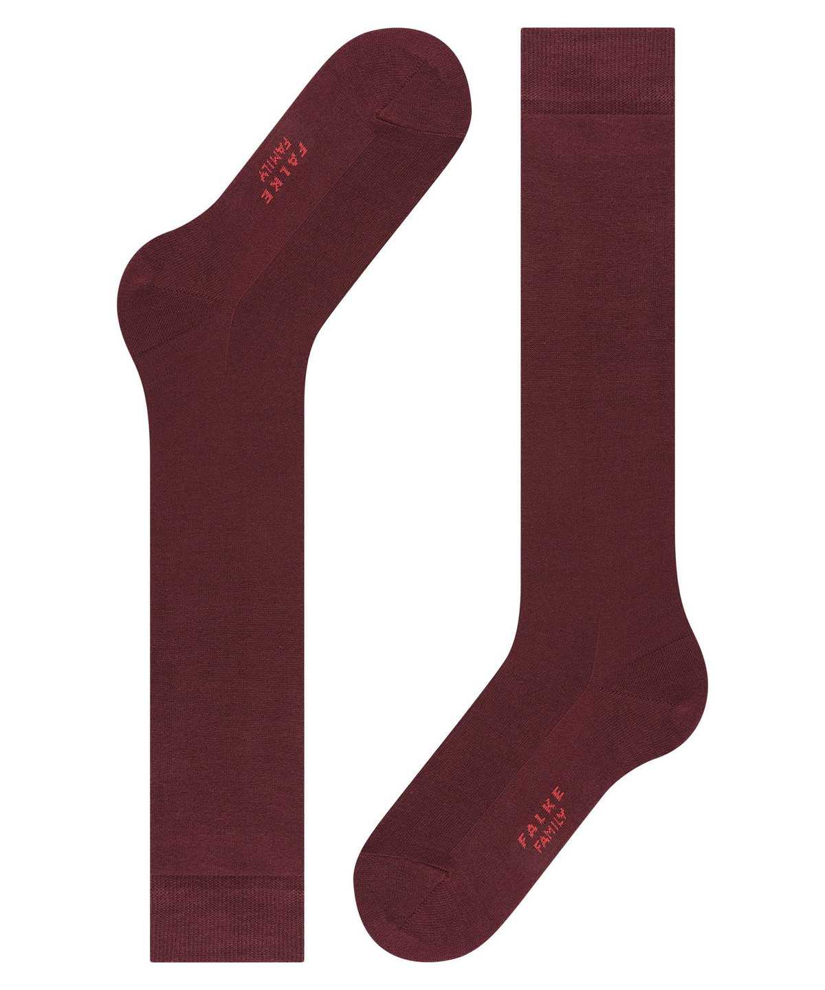 Women Falke Family Knee-high Socks Socks Red | UZJLHW135