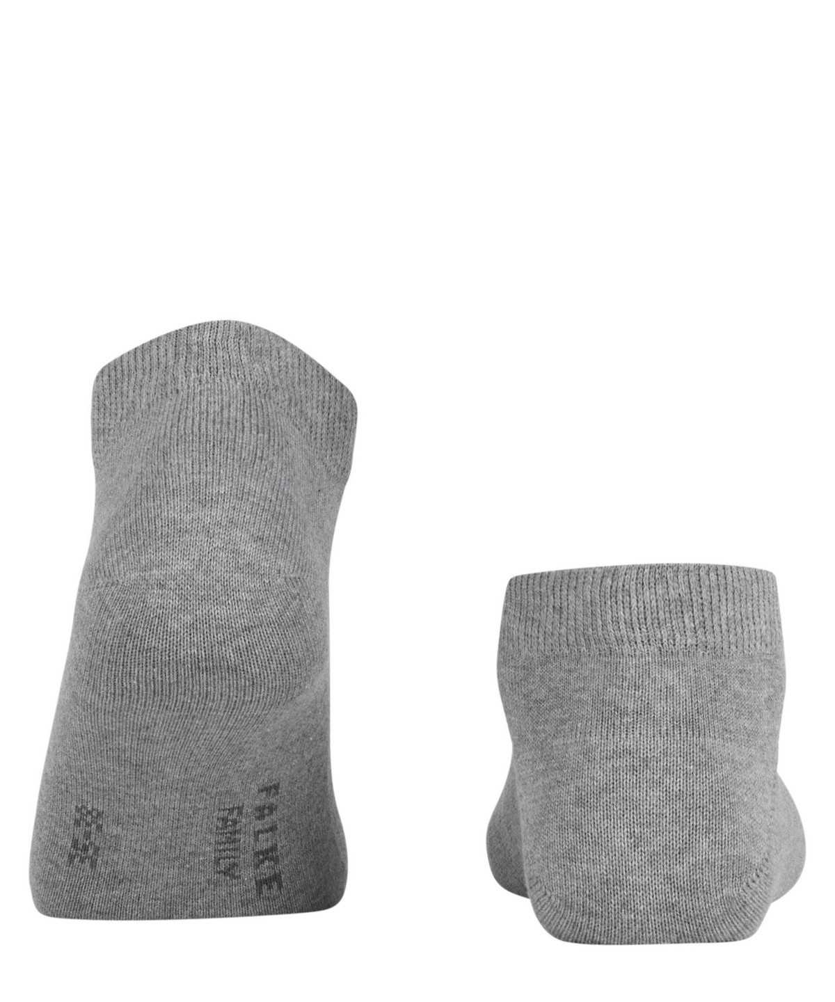 Women Falke Family Sneaker socks Socks Grey | RZAWFV078