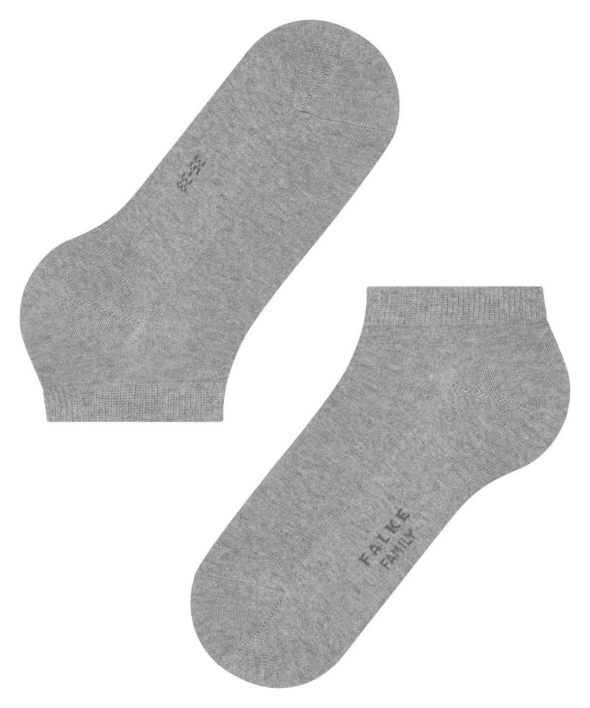 Women Falke Family Sneaker socks Socks Grey | RZAWFV078