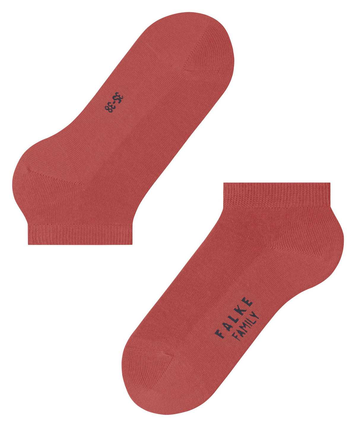 Women Falke Family Sneaker socks Socks Red | XQSUNR310