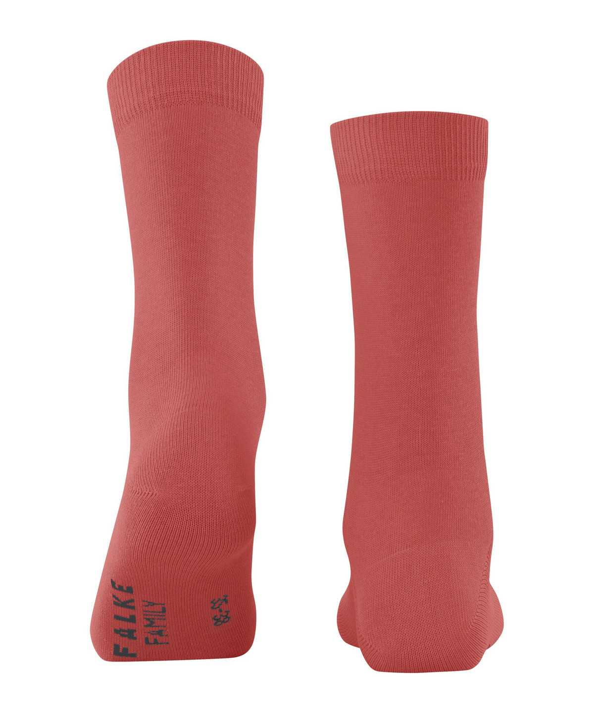 Women Falke Family Socks Socks Red | PIZELW783