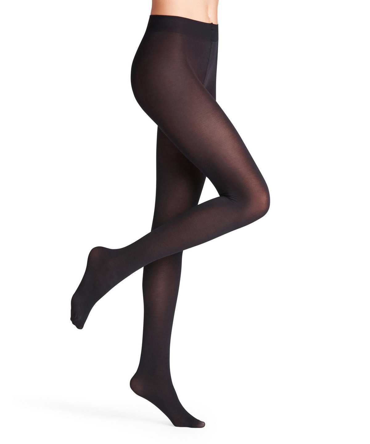 Women Falke Fine Softness 50 DEN Tights Tights Black | VGWTJH730