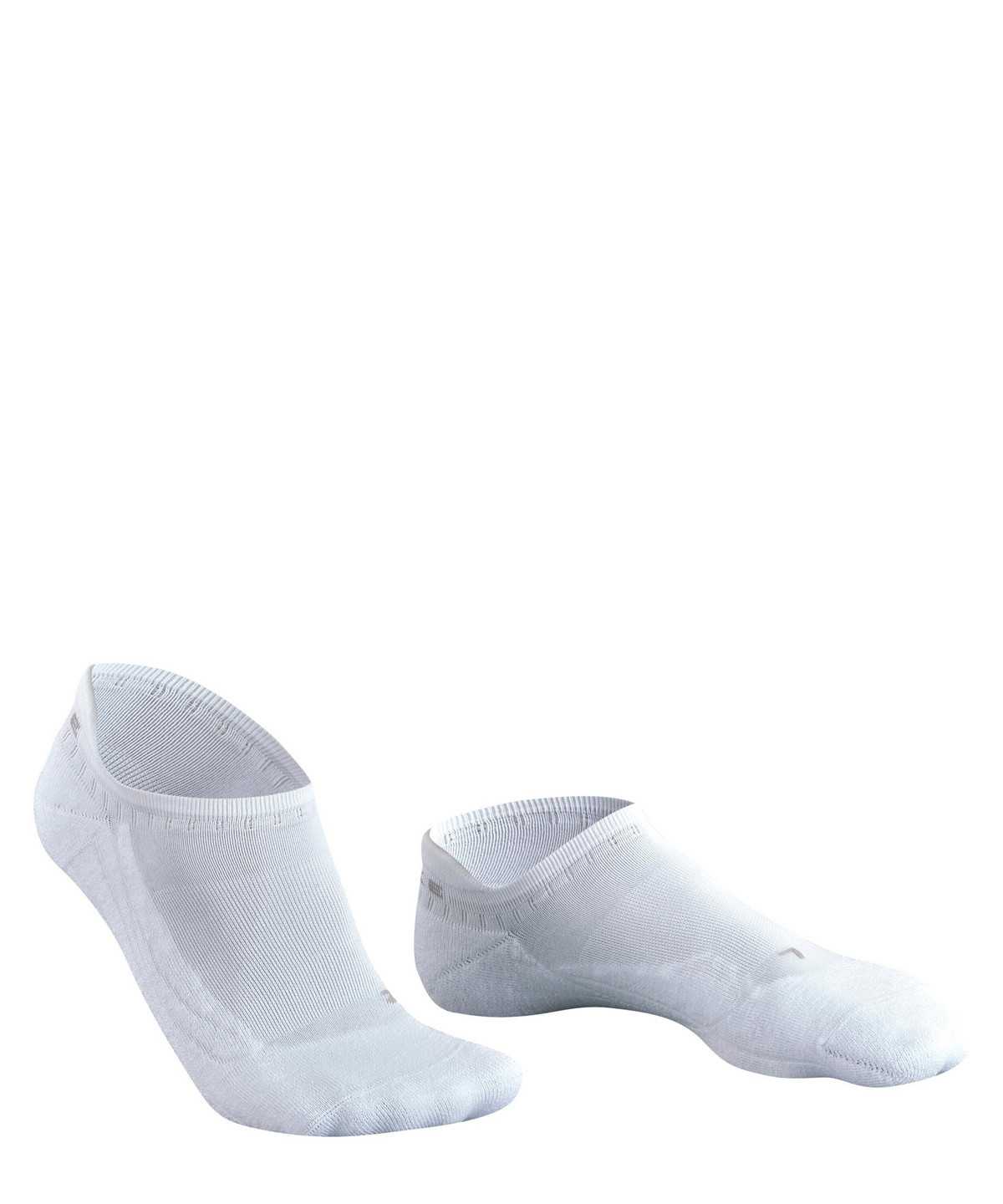 Women Falke GO2 Invisible Golf Invisibles Sports Socks White | XDPBRJ968