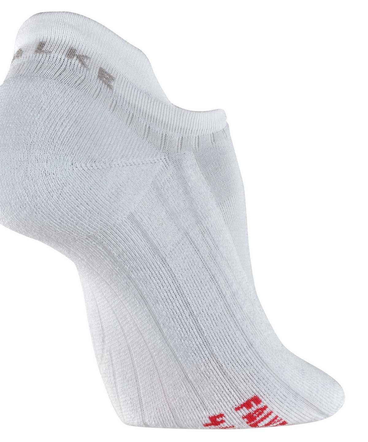 Women Falke GO2 Invisible Golf Invisibles Sports Socks White | XDPBRJ968