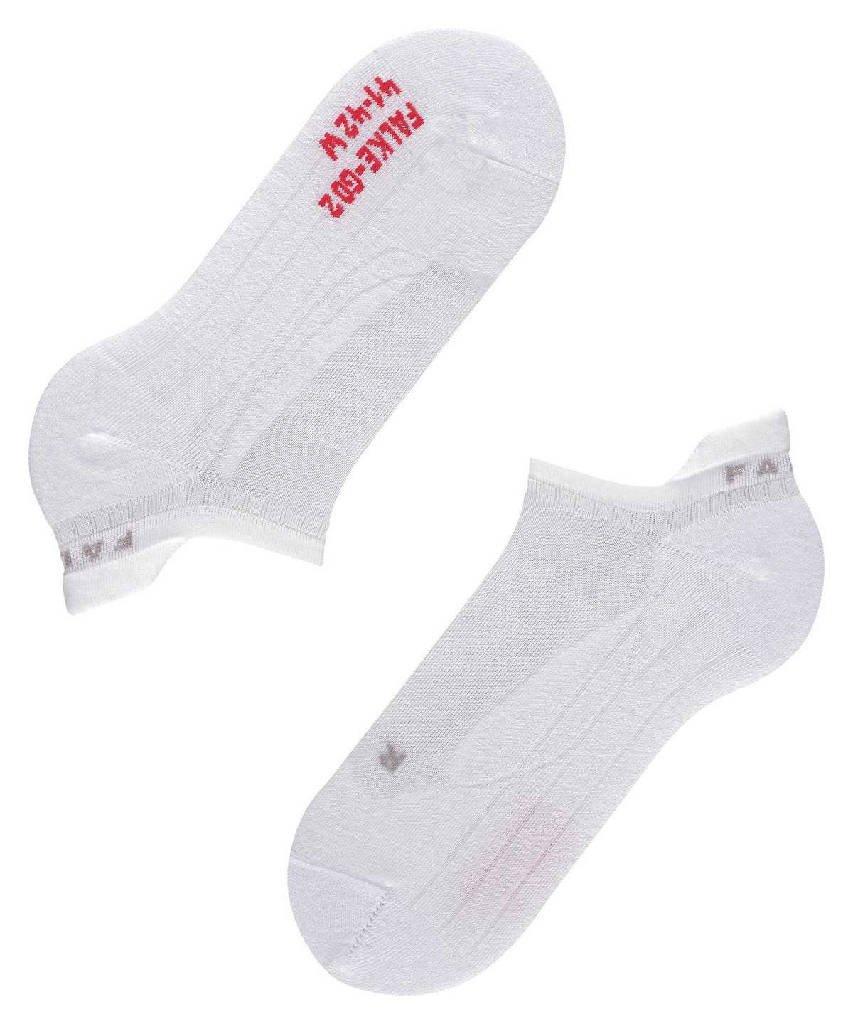 Women Falke GO2 Invisible Golf Invisibles Sports Socks White | XDPBRJ968