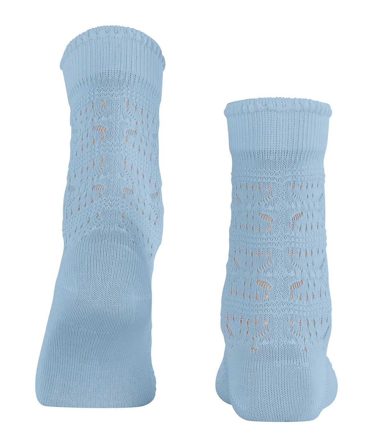 Women Falke Granny Square Socks Socks Blue | EQMVAB093