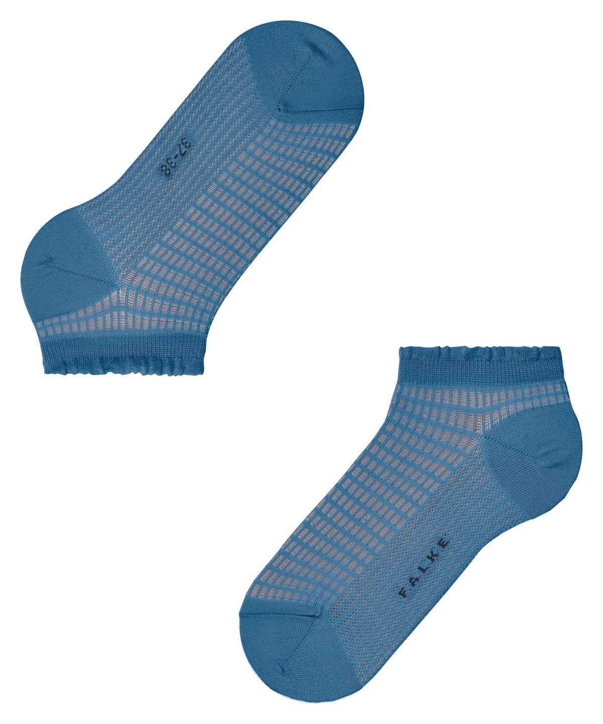 Women Falke Grassbraid Sneaker Socks Socks Blue | GIEUCH652