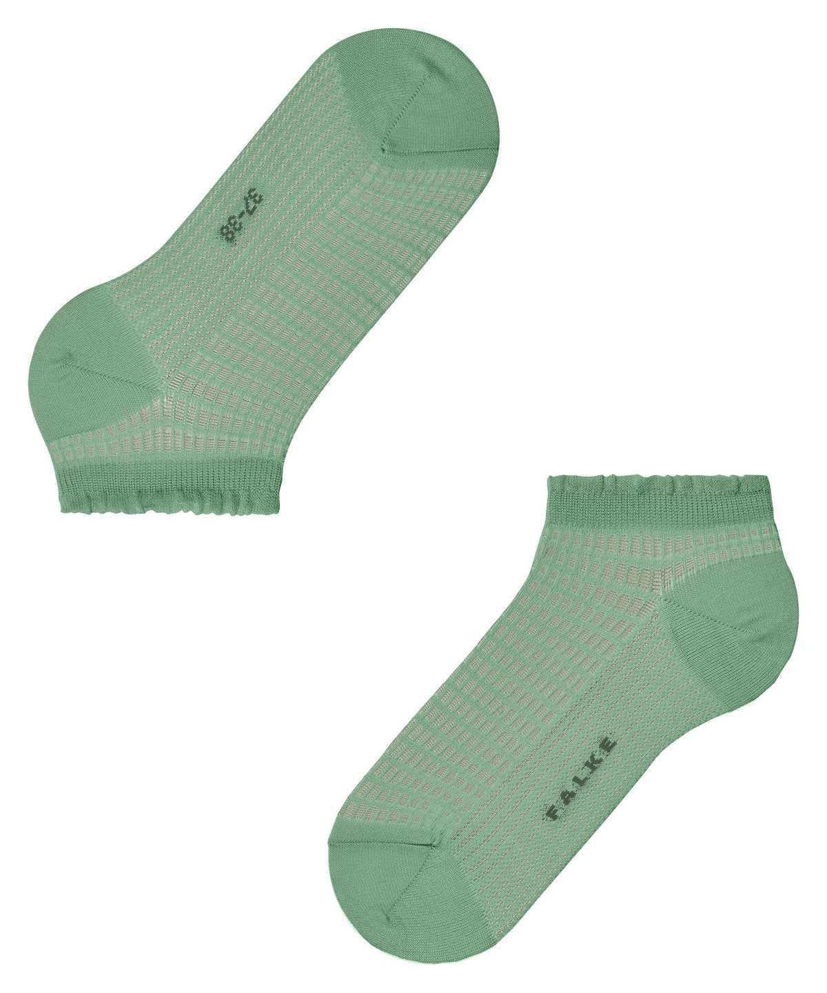 Women Falke Grassbraid Sneaker Socks Socks Green | TSKUVH839