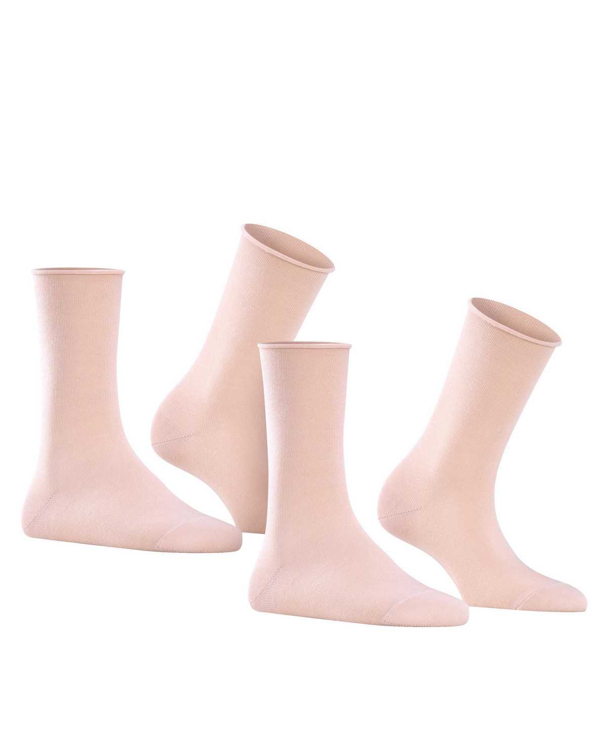 Women Falke Happy 2-Pack Socks Socks Pink | YMFLZH180