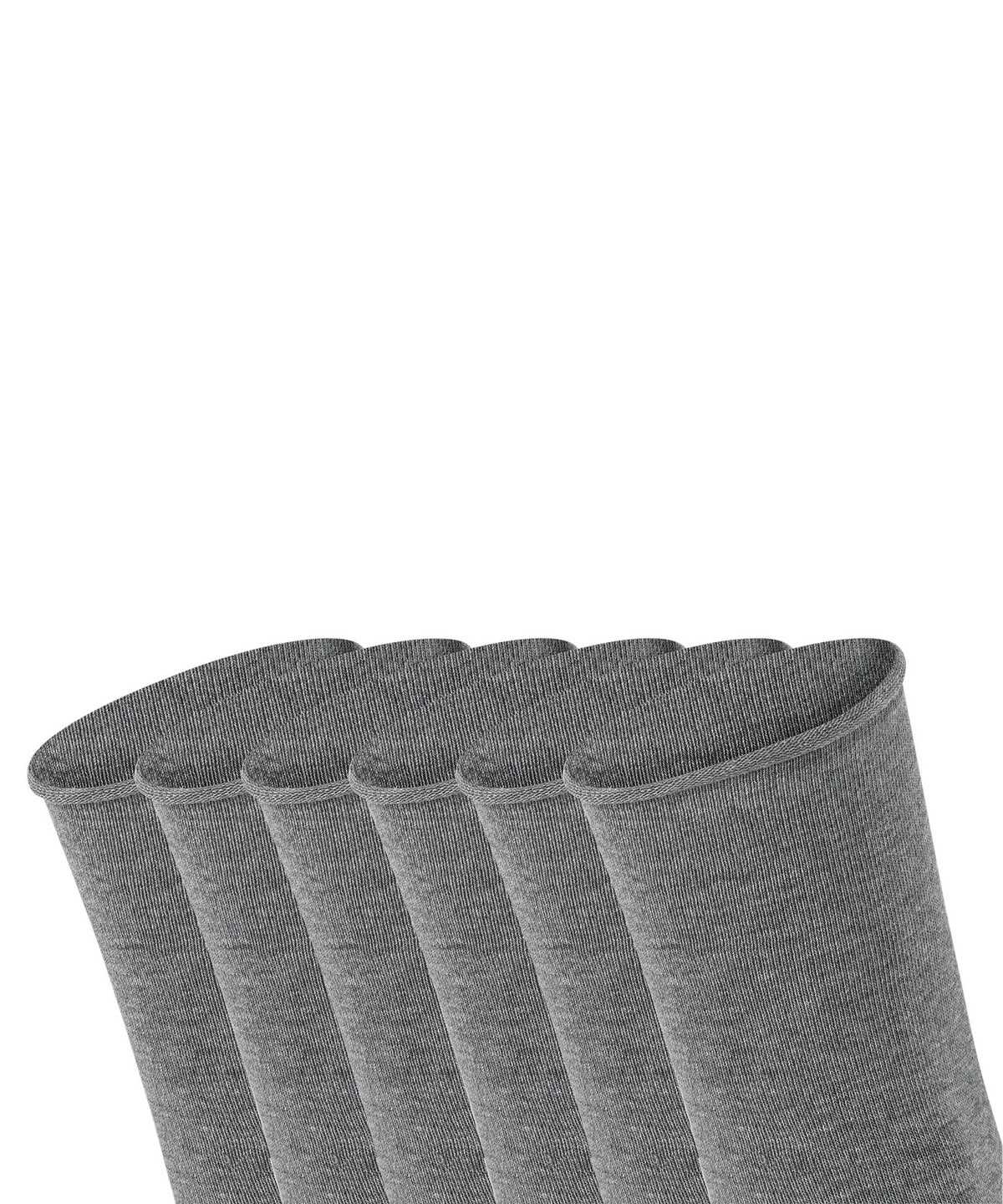 Women Falke Happy 6-Pack Socks Socks Grey | VTDHYW183