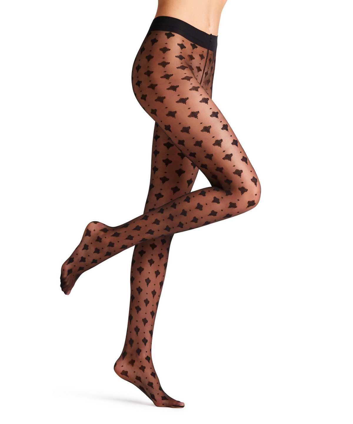 Women Falke Hedonism 15 DEN Tights Tights Black | FIBGDS935