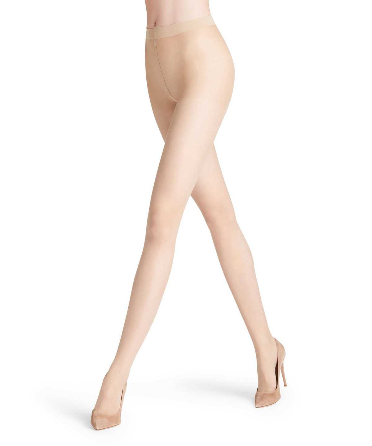 Women Falke Invisible Deluxe 8 DEN Tights Tights Beige | LORQJC065