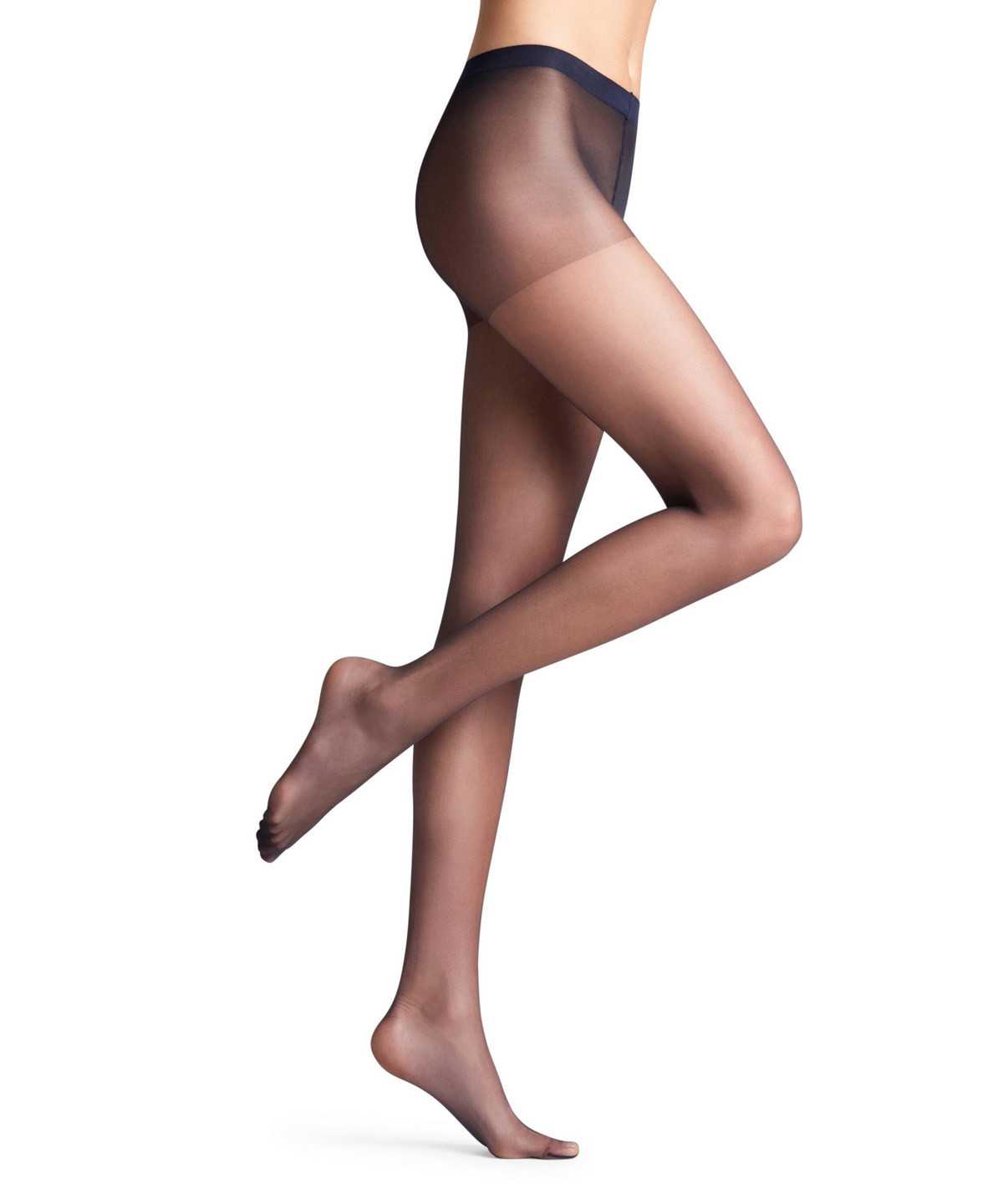 Women Falke Invisible Deluxe 8 DEN Tights Tights Blue | VLIASZ637