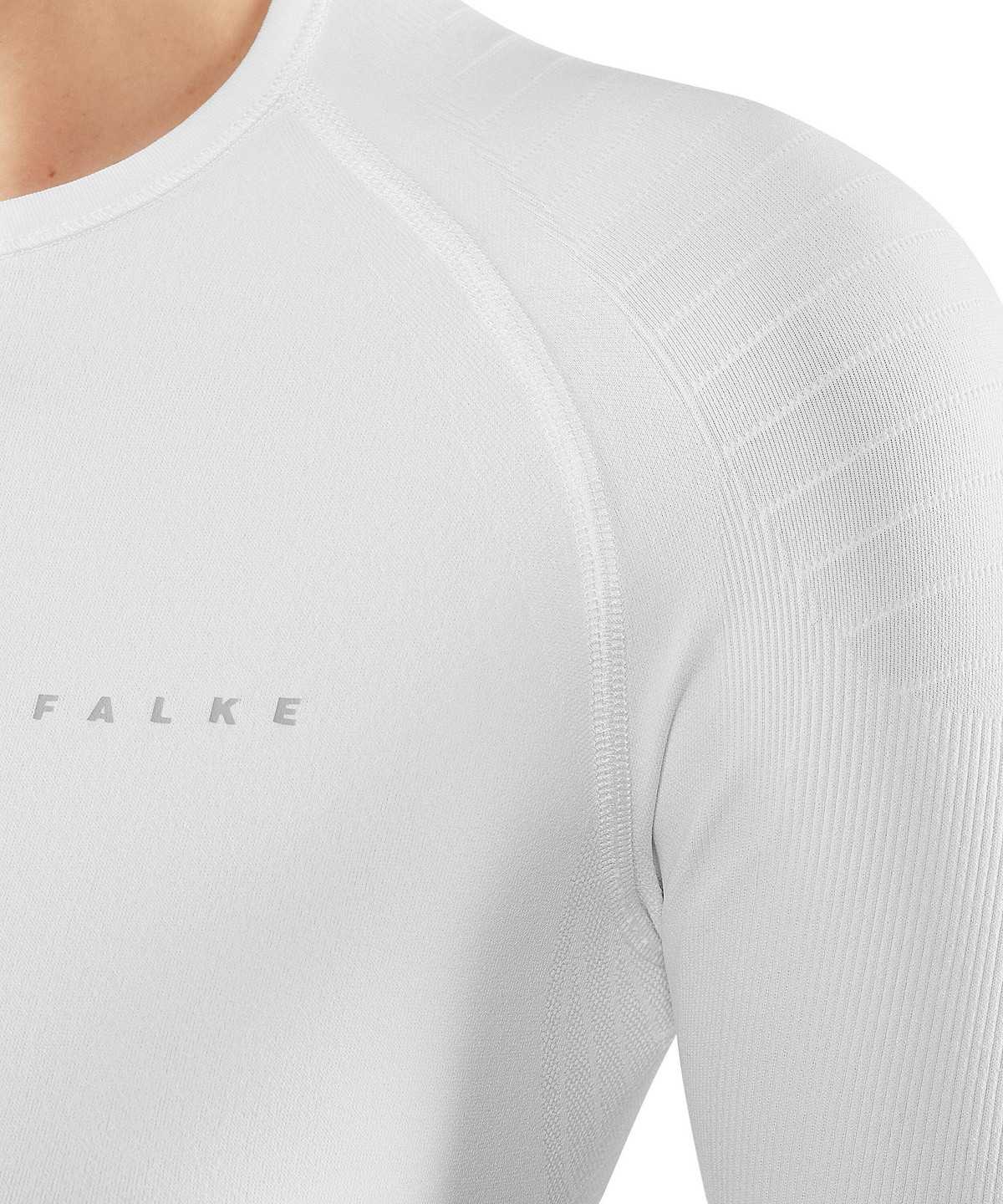 Women Falke Long sleeve shirt Maximum Warm Long Sleeve Shirts White | XVIDOF476