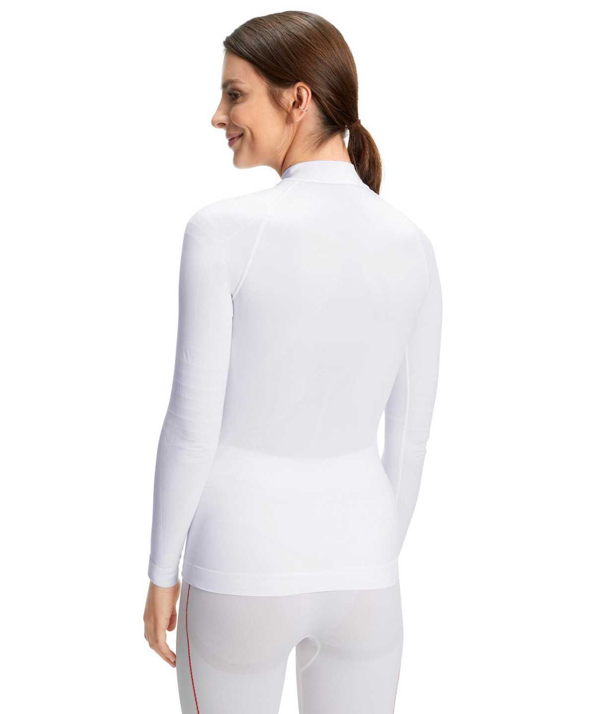 Women Falke Long sleeve shirt Warm Long Sleeve Shirts White | JZOSWF392