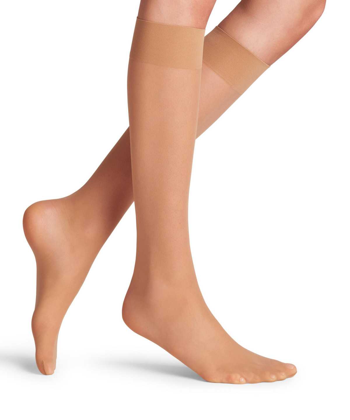 Women Falke Matt Deluxe 20 DEN Knee-high Socks Socks Brown | CGHREU382