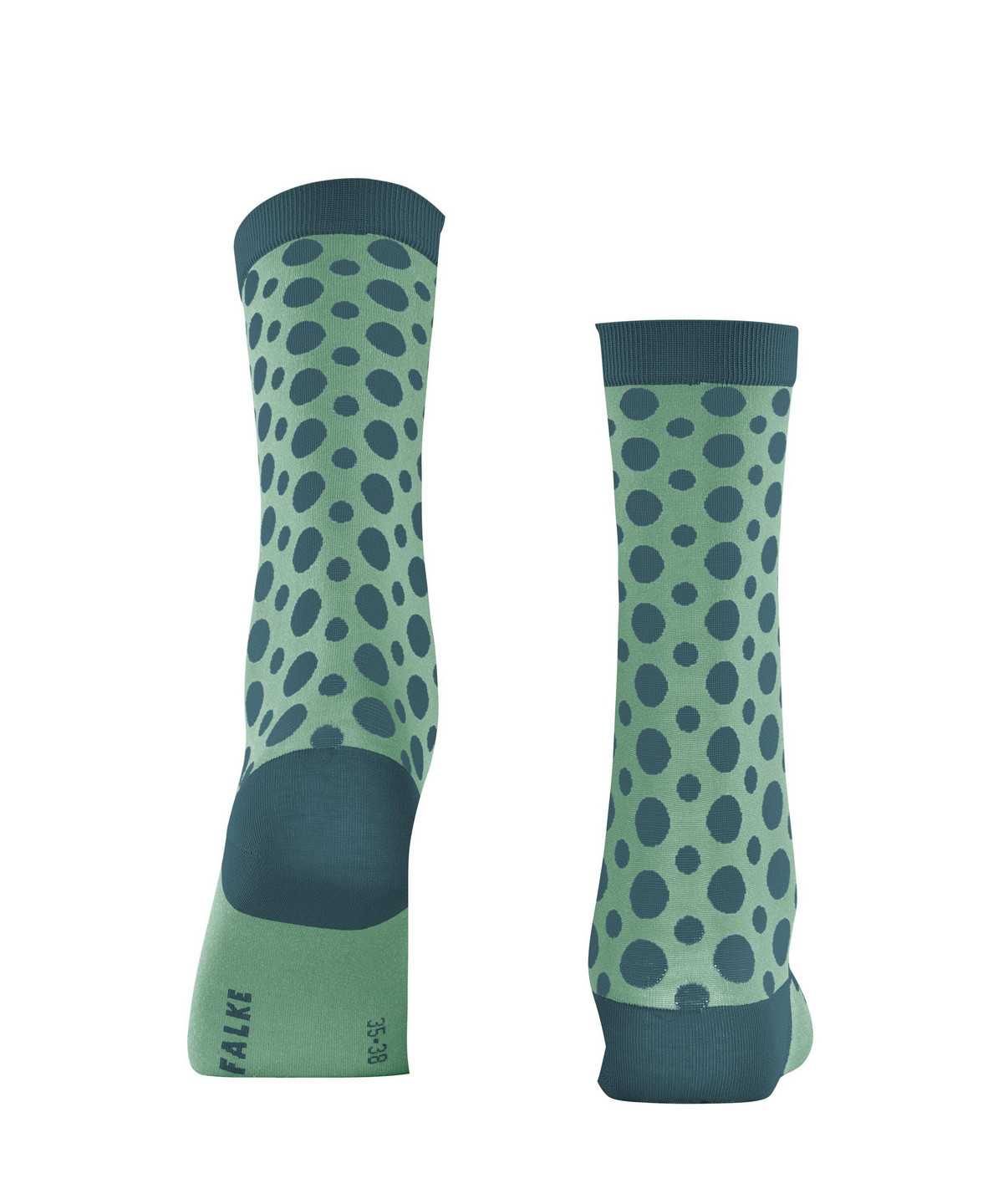 Women Falke Mirage Dot Socks Socks Green | DORXYB904