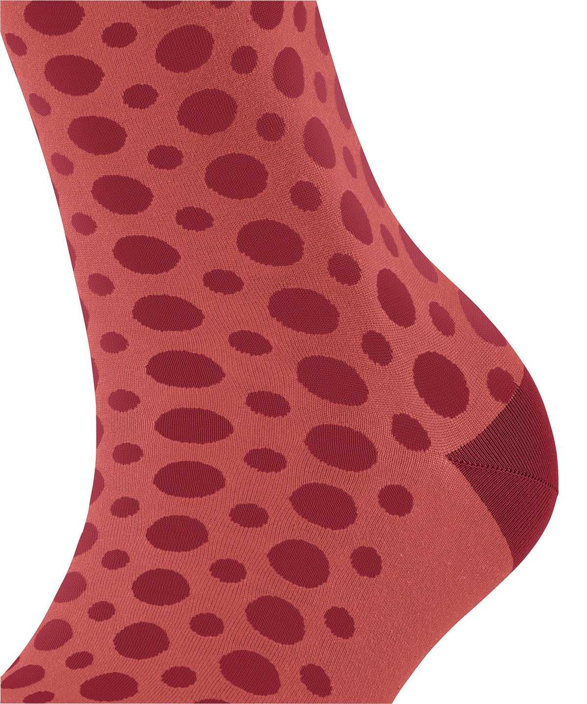 Women Falke Mirage Dot Socks Socks Red | OUVFCY017