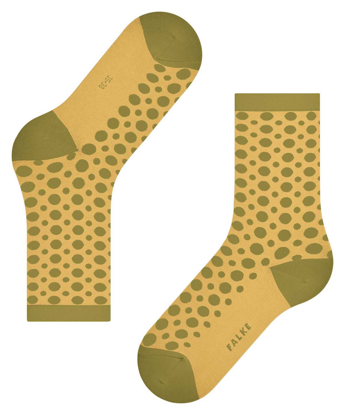 Women Falke Mirage Dot Socks Socks Yellow | QNGXZS275