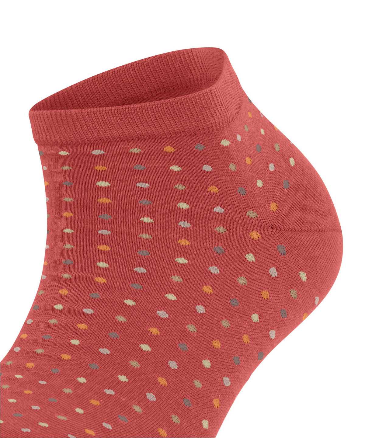 Women Falke Multispot Sneaker socks Socks Red | BUJAFM596