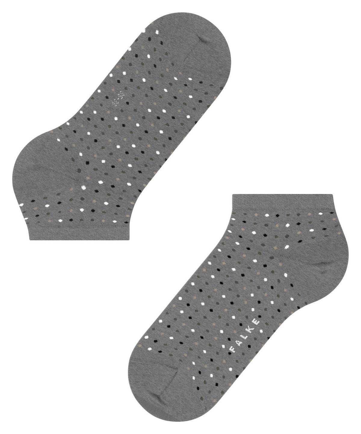 Women Falke Multispot Sneaker socks Socks Grey | GLFOAK492