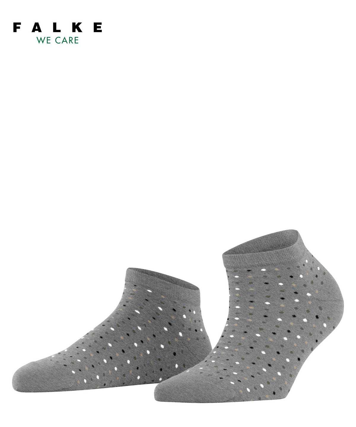 Women Falke Multispot Sneaker socks Socks Grey | GLFOAK492