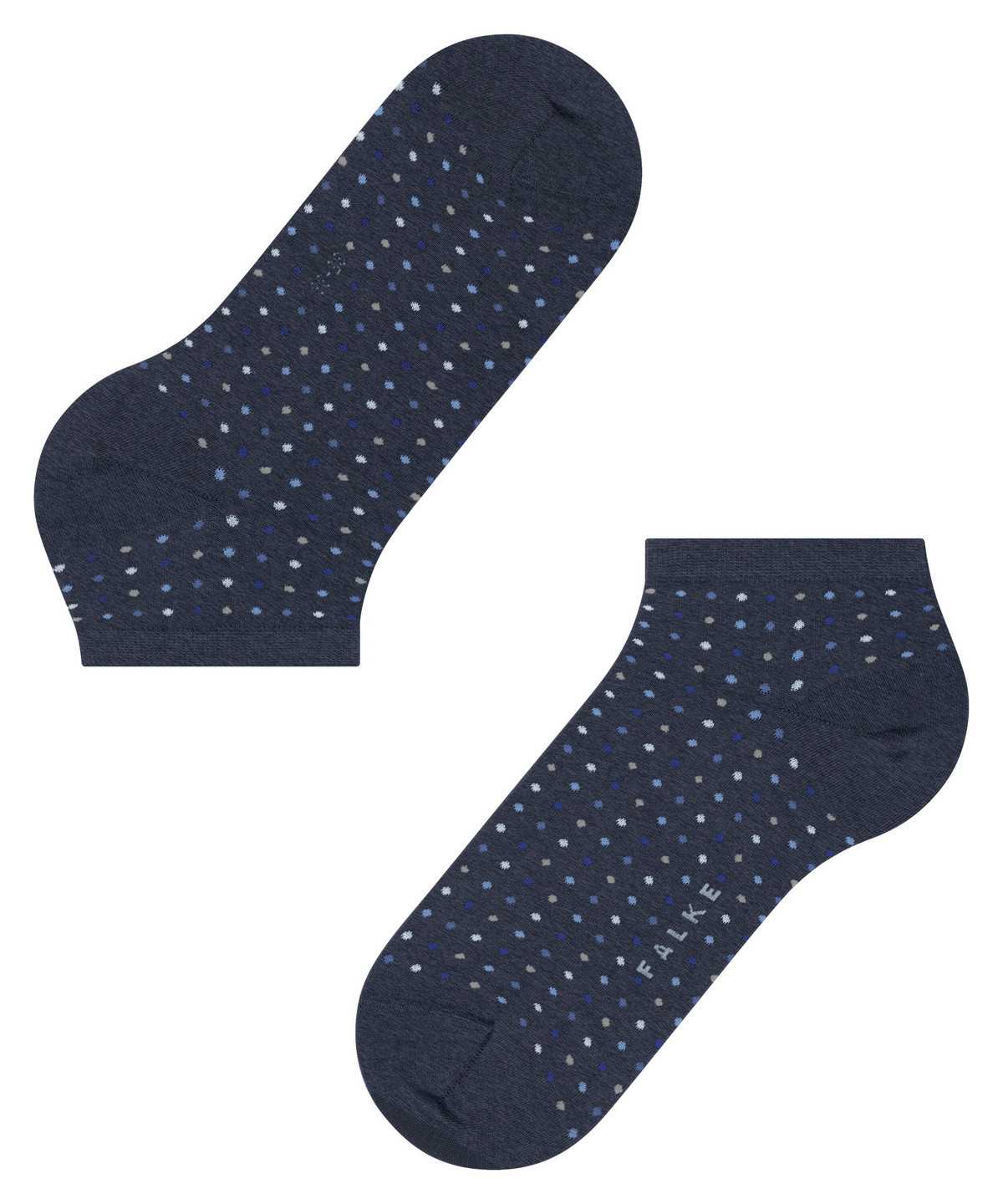 Women Falke Multispot Sneaker socks Socks Blue | RJMLFG571